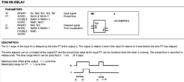 abb PLC的延时?？門ON功能说明