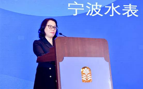 中国仪器仪表行业协会副理事长、宁波水表(集团)股份有限公司董事长 张琳