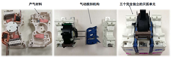 只要故障电流超过能量脱扣电流值，NSX断路器同样动作
